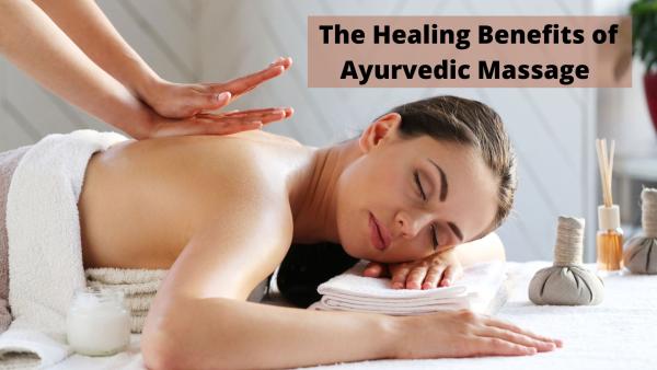 Professional Ayurvedic massage therapist visit service