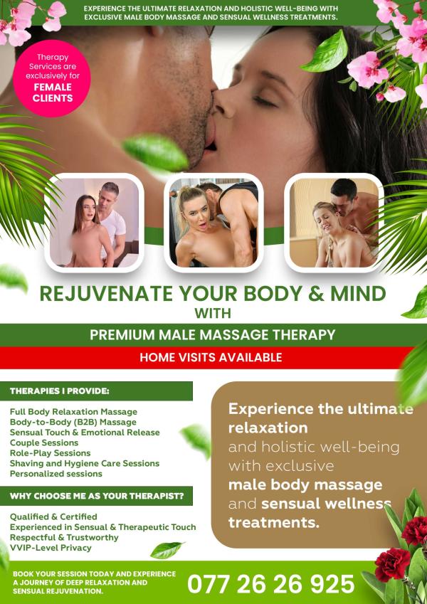 Professional Massage Service With Romantic Feelings for Ladies & Couples